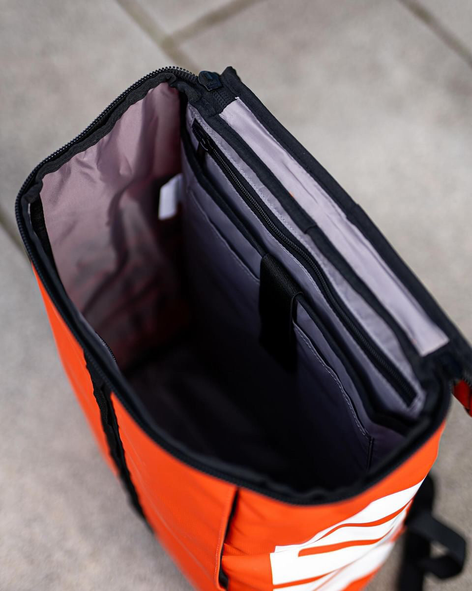 Rucksack Oranger Wasserdicht