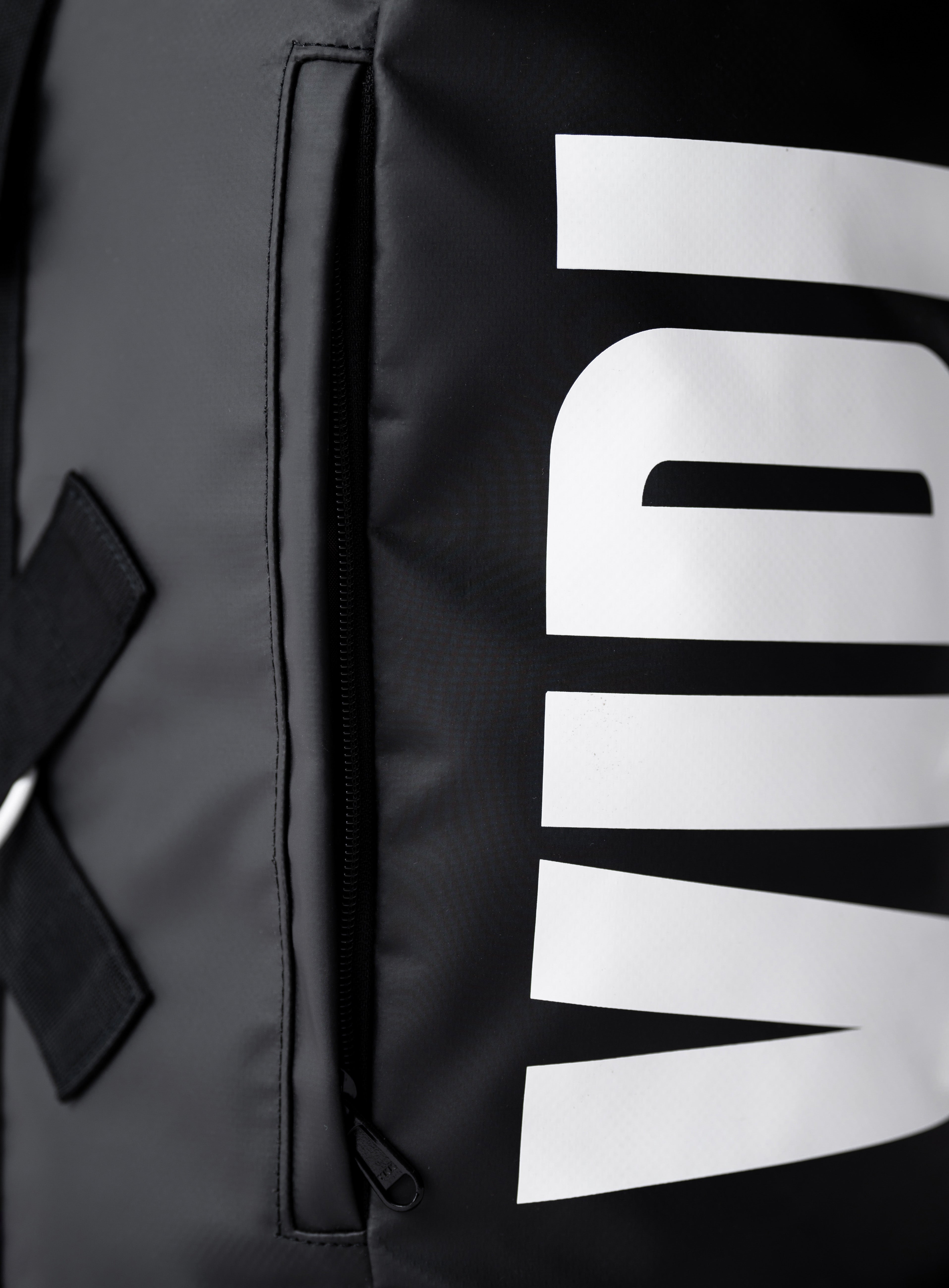 Rolltop Rucksack Schwarz