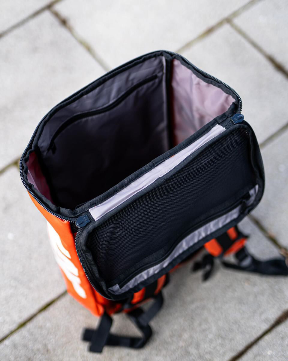 Rucksack Oranger Wasserdicht
