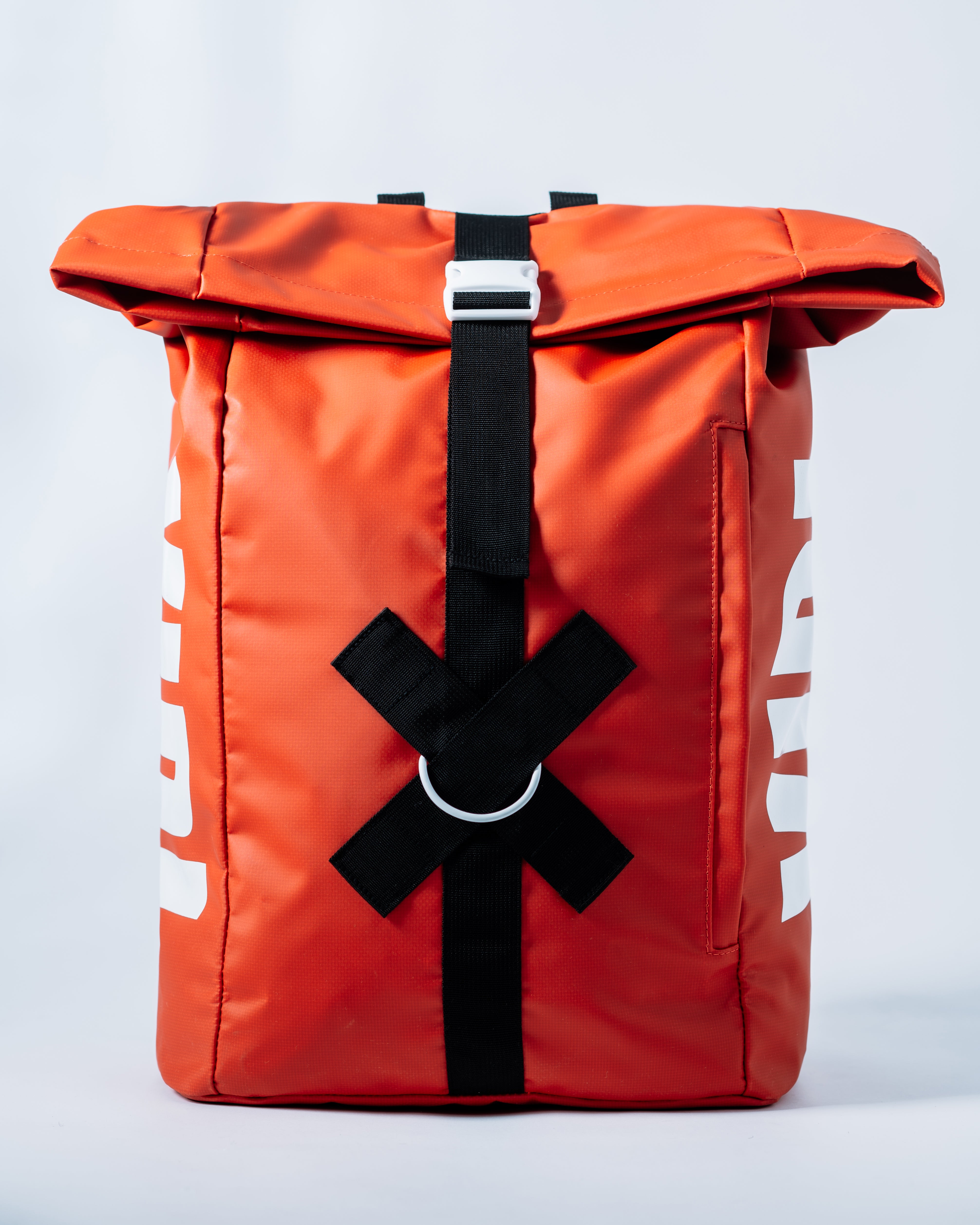 Rolltop Rucksack Orange