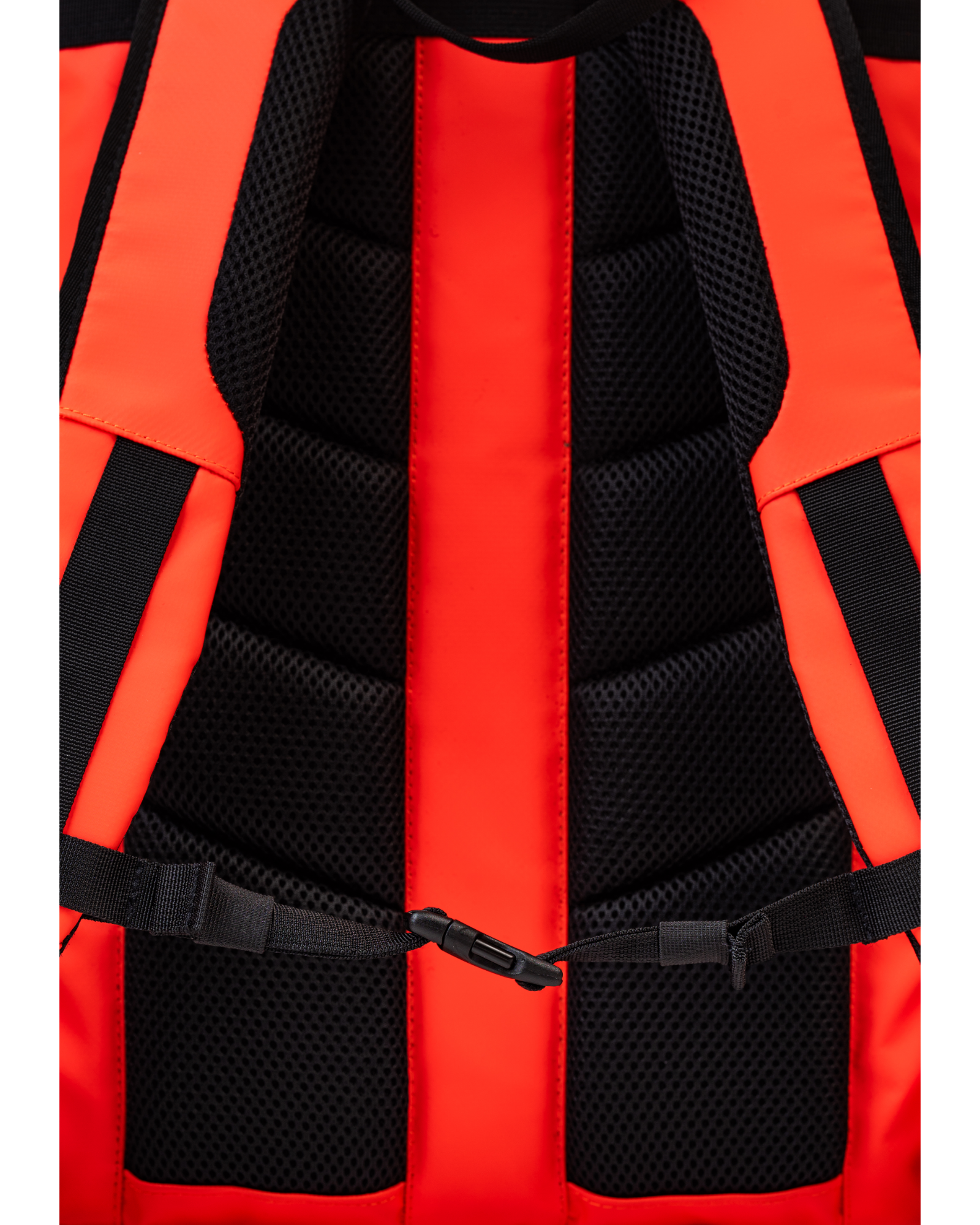 Wasserfester Rucksack Orange/Schwarz