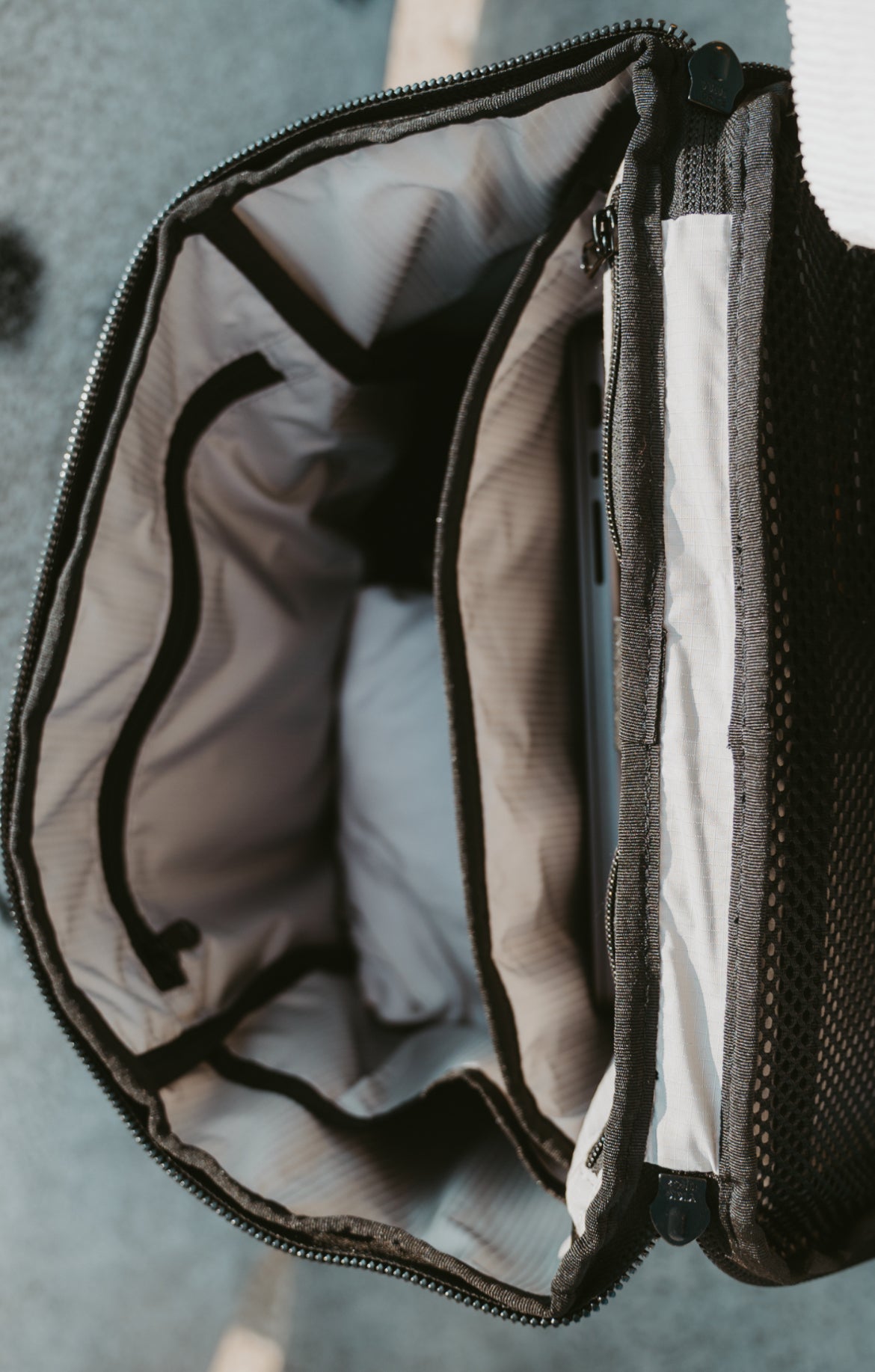 Wasserfester Rucksack Schwarz