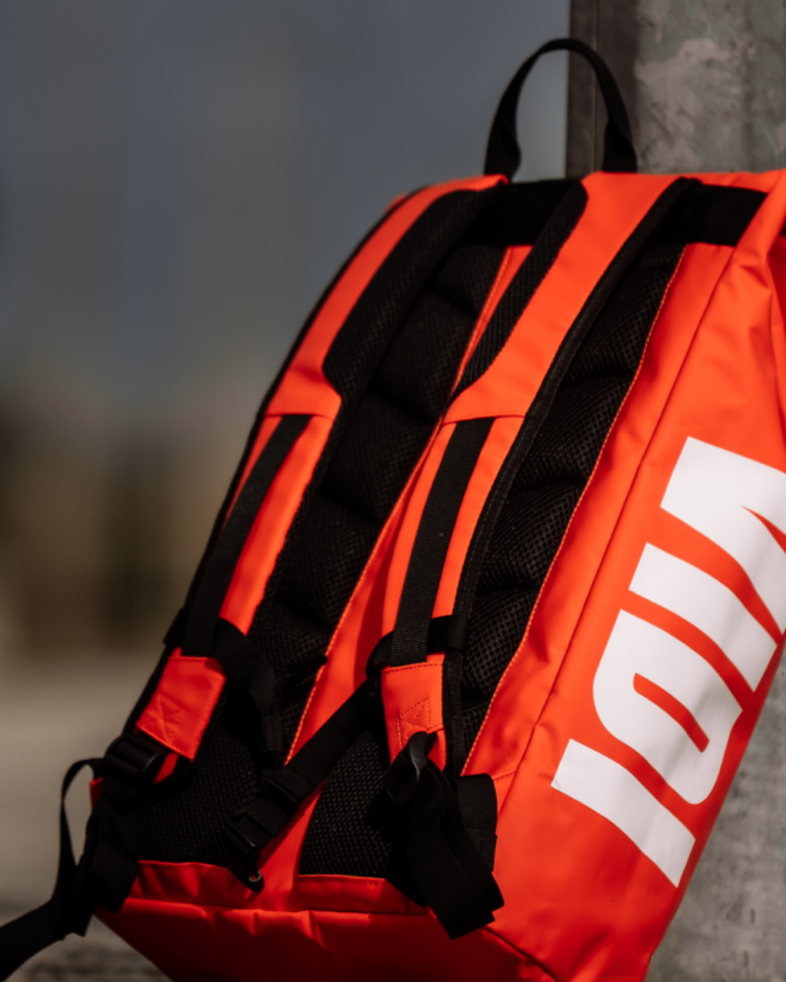 Wasserfester Rolltop Rucksack Orange